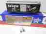 R19043a Usa Trains Burlington Steel Box Car Set Up For Battery G Scale