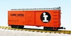 R19089 Usa Trains Illinois Central Steel Boxcar Orange
