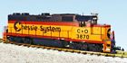 R22233 Usa Trains Chessie System Emd Diesel Locomotive