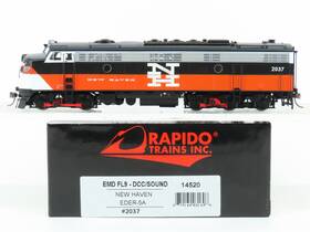 Eder-5a Rapido 14520 Ho Nh New Haven Inch Mcginnis Fl9 Diesel #2037 With Dcc And Sound Eder-5a Rapido 14520 Ho Nh New Haven Inch Mcginnis Fl9 Diesel #2037 With Dcc And Sound