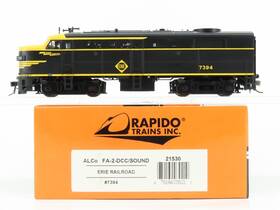 21530 Rapido Ho Scale Erie Railroad Alco Fa-2 Diesel #7394 With Dcc And Sound