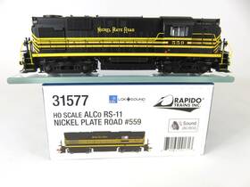 Rs-11 Rapido 31577 Ho Nickel Plate Road Alco Diesel Locomotive Esu Loksound/dcc