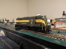 Rs-11 Rapido 31599 31589 Ho #106 Dcc Sound Seaboard Air Line Diesel Locomotive