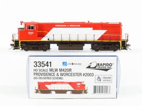 M420r Rapido 33541 Ho Scale P&w Providence And Worcester Diesel 2003 With Dcc Sound