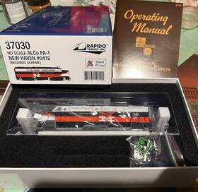 37030 Rapido New Haven 0412 Dc-only Alco Fa-1 Mcginnis Ho Scale Model Used Ln