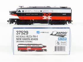 37529 Rapido Ho Nh New Haven Mcginnis Scheme Fa-1 Diesel #0409 With Dcc And Sound