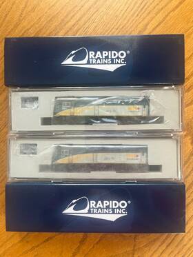 F40ph-2d Rapido 679164073337 N 2 Via Rebuilt Rennaisance Scheme Dc/dcc/sound #6437 #6454