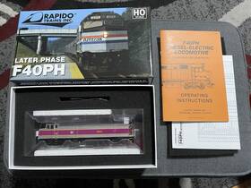 F40ph Rapido 83624 Ho Scale Mbta #1014 With Esu Dcc/sound