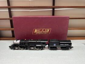 Rowi-5005 Right-of-way Industries Up Bullmoose Steam Engine With Tender 2-8-8-0 3 Rail O Ln