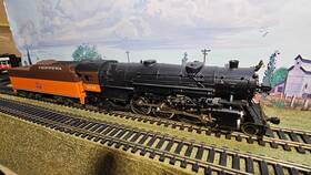 5087-f Rivarossi Ho Milwaukee Chippewa 4-6-2 Heavy Pacific Steam Locomotive #6139 Mint