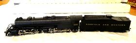 5090a Rivarossi 2-8-8-2 Mallet Steam Engine And Tender Norfolk Western With Box Vgc