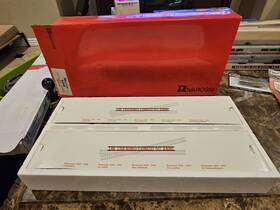 6246 Rivarossi Ho Scale Amtrak Emd E-8 Diesel Locomotive Set In Box Very Nice