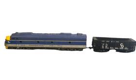 4013 Rivarossi 9138 Vintage Chesapeake And Ohio Locomotive With Its Matching Tender