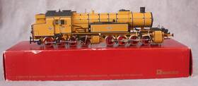 Br96-001 Rivarossi Ho Br-96 Locomotive 0-8-8-0 Yellow Ocher Black And White Trim 5751 Br96-001 Rivarossi Ho Br-96 Locomotive 0-8-8-0 Yellow Ocher Black And White Trim 5751