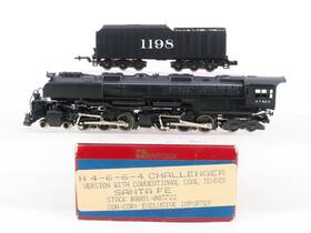 0001-003722 Rivarossi/con-cor N Atsf Santa Fe 4-6-6-4 Challenger Steam #1198
