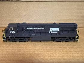 Hr2633 Rivarossi Ho Diesel Locomotive Ge U25c Penn Central 6513 Dc Only See Dscr