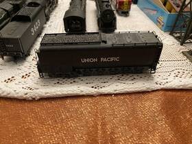 Hr3023 Rivarossi Ho Union Pacific Big Boy Black Tender Up Oil Fuel Centipede