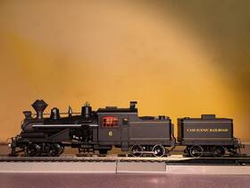 R5469 Rivarossi 3-truck Heisler Cass Scenic Steam Locomotive