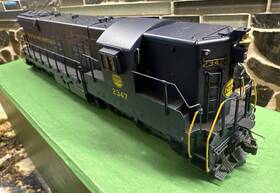 Omi-1734 River Raisin Models S Scale Emd Sd9 Norfolk And Western #2347 With Dcc Sound