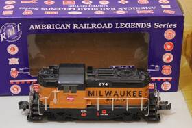 Rmt-4162 Rmt 738770000059 American Railroad Legends Milwaukee Gp Diesel O Locomotive Used #274