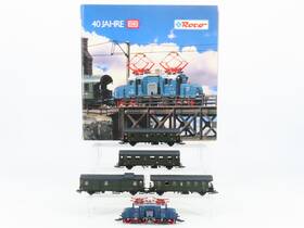 43031 Roco Ho Db Deutsche Bundesbahn 40th Anniversary E71 Electric Passenger Set