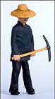 Fggjc09 Scale Man Figure Model Ptd Railroad 1 Large Pick 20.3 Chinese
