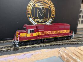 Sxt70073 Scale Trains Dd Rivet Counter Emd Sdl39 Wc Wisconsin Central #585 With Sound Dcc