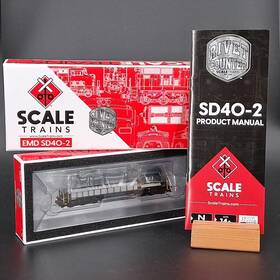 Sd40-2 Scaletrains 3327k Scale Trains N Emd Southern Railway # Dc Rivet Counter