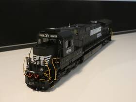 Sxt31858-dccsilent Scaletrains.com Rivet Counter Ho Scale Ge Dash 9-40c Norfolk Southern #8791