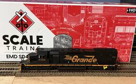 Sxt39863 Scaletrains.com Ho Scale Rivet Counter Emd Sd40t-2 Rio Grande 5358 Dcc And Sound