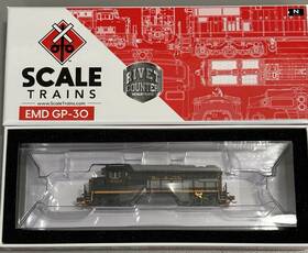 Sxt39966 Scaletrains N Emd Gp30 Rio Grande Drgw #3023 Dc Led