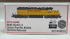 Sxt40803 Scaletrains Emd Sd40-2 Union Pacific #1656 Sd40n Rebuild Loksound/dcc