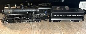 11417 Spectrum Ho Scale Baldwin Steam Locomotive 2-8-0 Consolidation With Tender Tested. Works