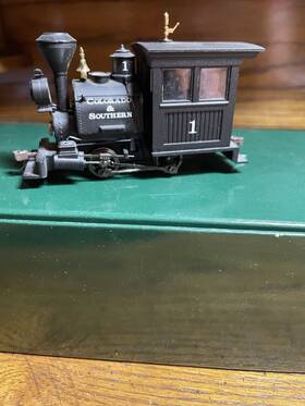 25323 Spectrum Item Inch On30 0-4-0 Porter Steam Locomotive Co And Southern -inv 0032