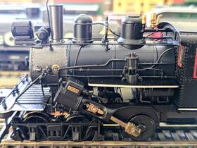 82804 Spectrum Lnib 50-ton Class-b 2-truck Climax Steam Loco Ho Lights Super C L