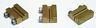 Tj250 Uncle Hermans Track Joiners Pack Code Brass Alternative To Split