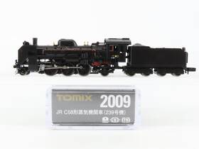 Tomix 543736020097 N Scale 2009 Jr Japan Railways 2-6-2 C58 Steam Locomotive #239