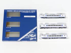 98673 Tomix N Jr Inch Haruka Limited Express Series 281 Emu 3-unit Set - Unpowered