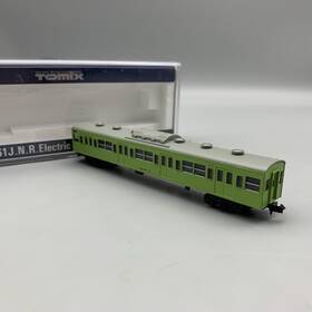 Kuha-103 Tomix 2365 Jnr Electric Car Uguisu Green Tomy Japan In Wrong Box