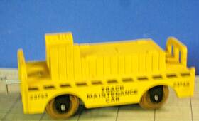 23743 Track Maintenance Car 24743 1960 American Flyer #23743 Car. Not Running Parts/restore C-2