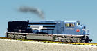 R22619 Trains Missouri Usa Diesel Scale Up Heritage Blue Mac Pacific Sd70