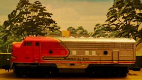 16538 Trix N Scale Santa Fe Diesel Locomotive #510 Germany