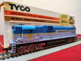 250-4 Tyco Nice 1977 Delaware And Hudson Alco Super 630 In Original Box Runs 243d 250-4 Tyco Nice 1977 Delaware And Hudson Alco Super 630 In Original Box Runs 243d