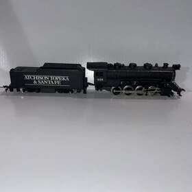 Tyco 657765 E94 Ho 2-8-0 Steam Locomotive Atchison Topeka Santa Fe #638 Rare Vintage