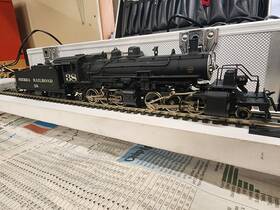 Bg14688 United Ho Brass Sierra Railroad 2-6-6-2 Articulated Factory Painted