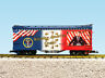 R16037 Usa Trains Scale Keeping America Great Patriotic Car New Item