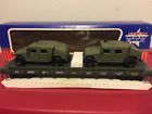 R1782 Usa Trains Scale Us Army Flat Car With Two Humvees