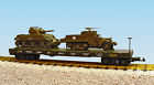 R1792 Usa Trains Scale Us Marine Corps Flat Car With