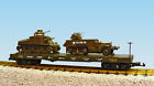 R1794 Usa Trains Scale Usmc Lee Half Track Tanks Green