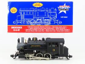 0-6-0st Usa Trains R20057 G Scale Rdg Reading Dockside Steam Switcher #3 With Sound